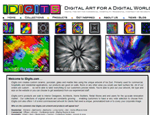 Tablet Screenshot of idigits.com